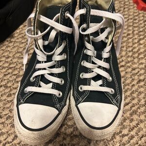 Converse Black and White High-Top